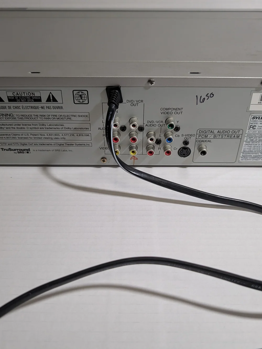 Sylvania SSD-800 DVD VCR Combo